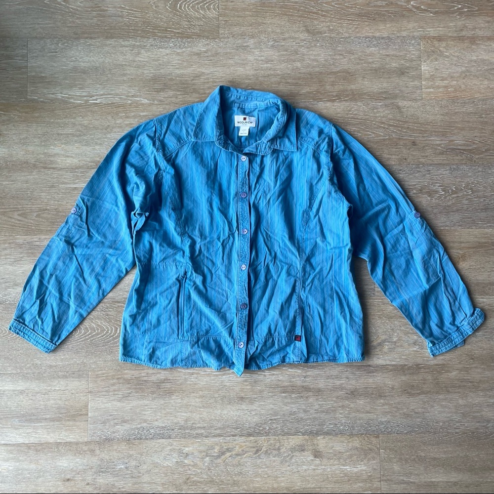 Woolrich Women’s Woven Button-down Shirt